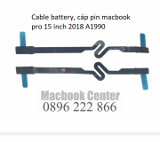 Cable battery, Cáp pin Macbook pro 15 inch 2018 A1990